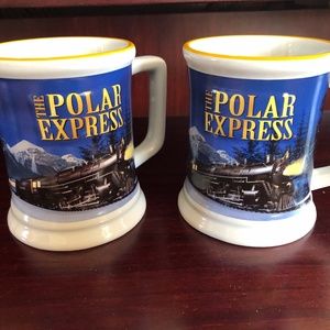 Set of Polar Express Mugs.